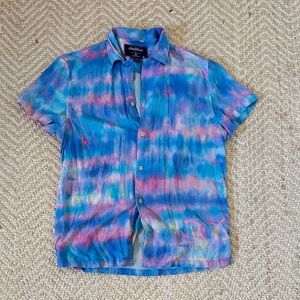 Chubbies Rayon Sunday Shirt Tie-Dye Casual Shirt